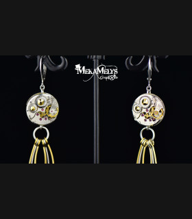 Boucles d'oreilles Small " Lacrima Aureum " Gold