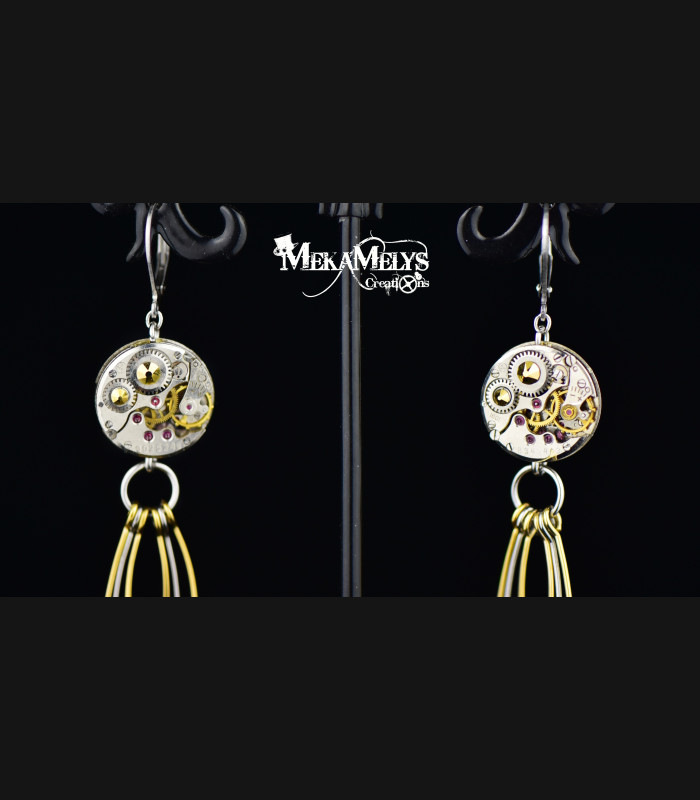 Boucles d'oreilles Small " Lacrima Aureum " Gold