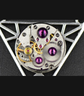 Collier ras de cou " Purple Wiccan "