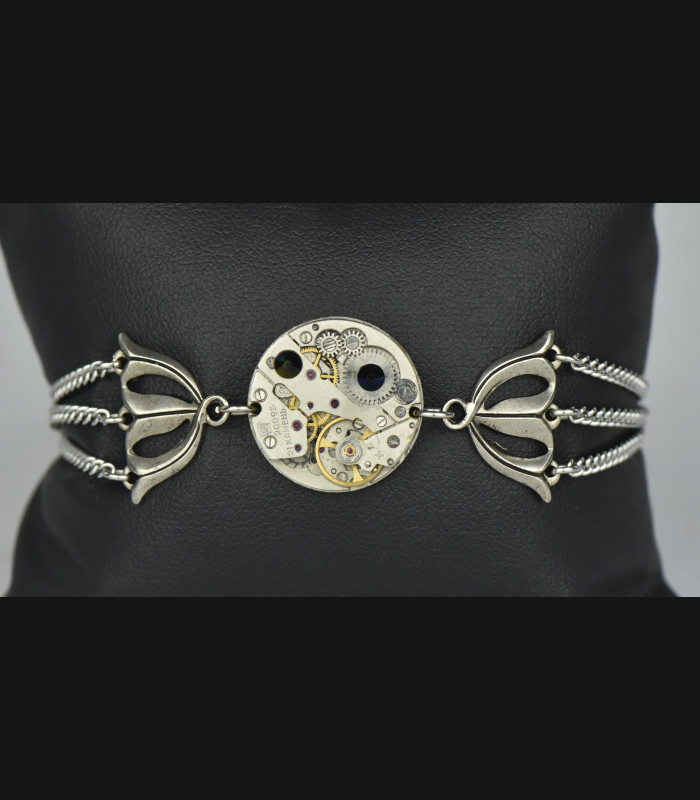 Bracelet "Callisto " Dark Crystal rainbow