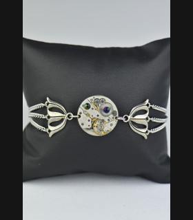 Bracelet "Callisto " Dark Crystal rainbow