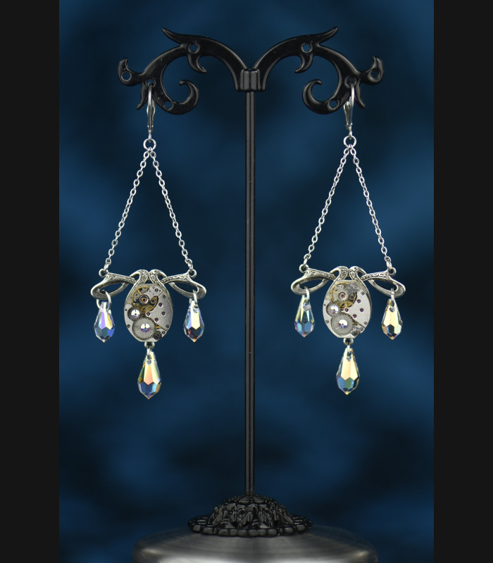 Boucles d'oreilles Diamond " Slava "