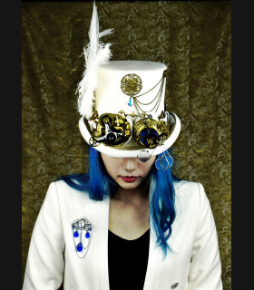 Broche Hestia Bleu Royal