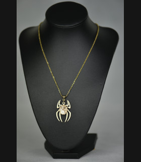 Collier Arachnée blue