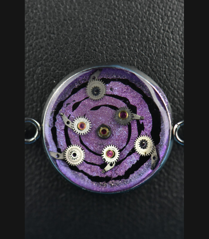 Bracelet cuir « Rinnegan »