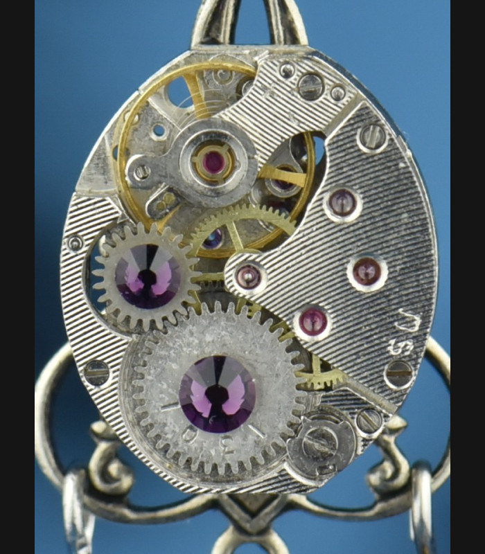 Boucles d'oreilles Thalie Améthyste