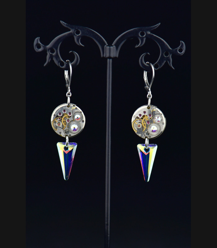 Boucles d 'oreilles "Spiky Diamond"