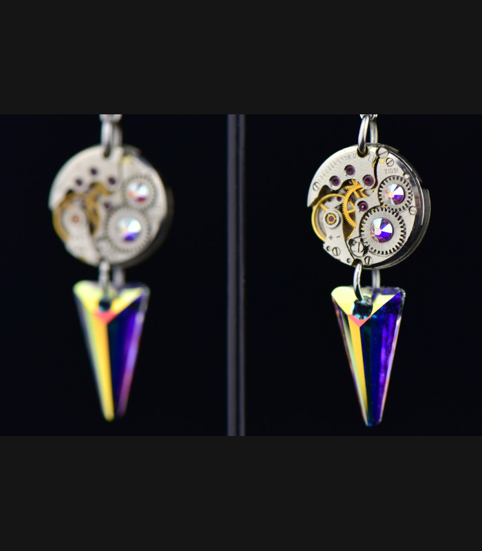 Boucles d 'oreilles "Spiky Diamond"