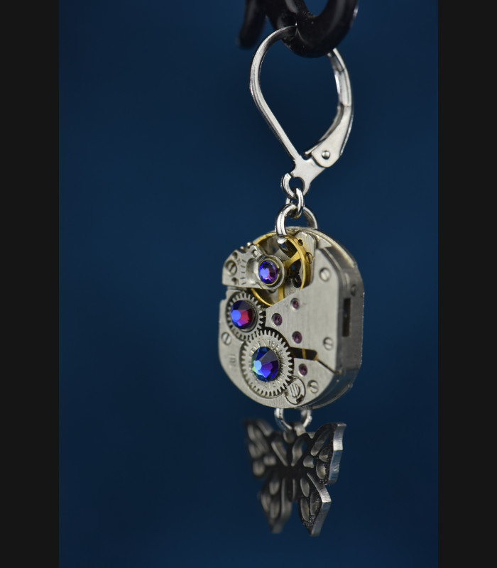 Boucles d'oreilles papillons