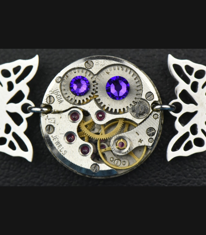 Bracelet steampunk papillon Diane