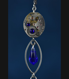 Boucles d'oreilles steampunk Thétys