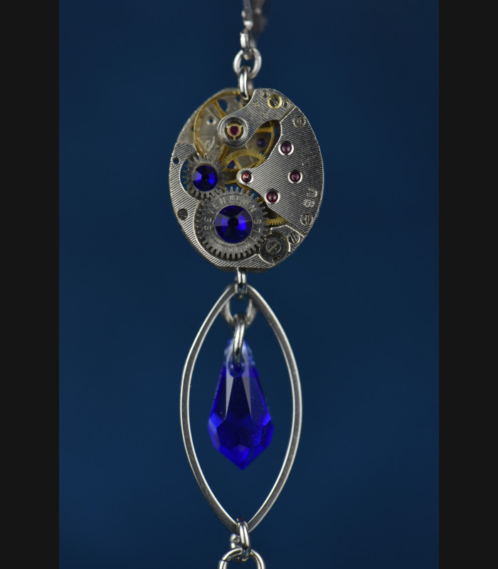 Boucles d'oreilles steampunk Thétys