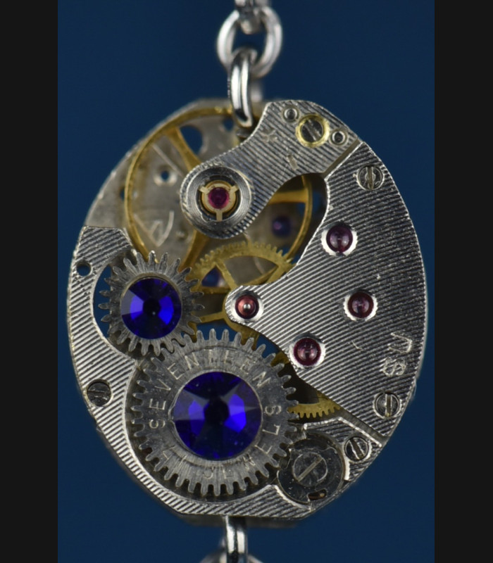 Boucles d'oreilles steampunk Thétys