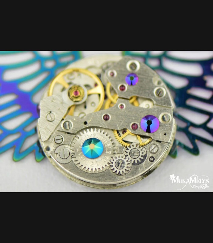 Collier collection "Gold Angel" Couleur:scarabée Matières:acier inoxydable Forme:rond 20mm