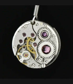 Boucles d'oreilles steampunk Simple minds