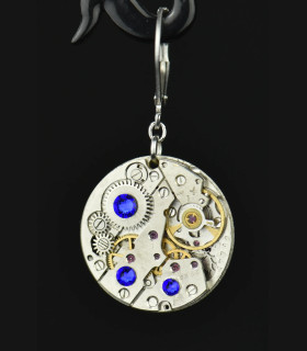 Boucles d'oreilles steampunk Simple minds