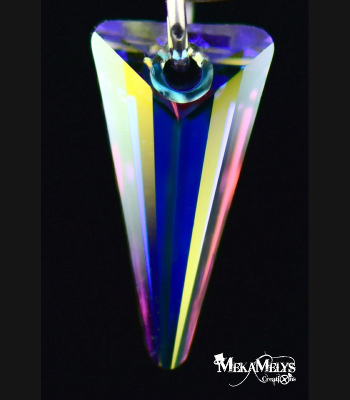 Boucles d'oreilles steampunk Memento mori