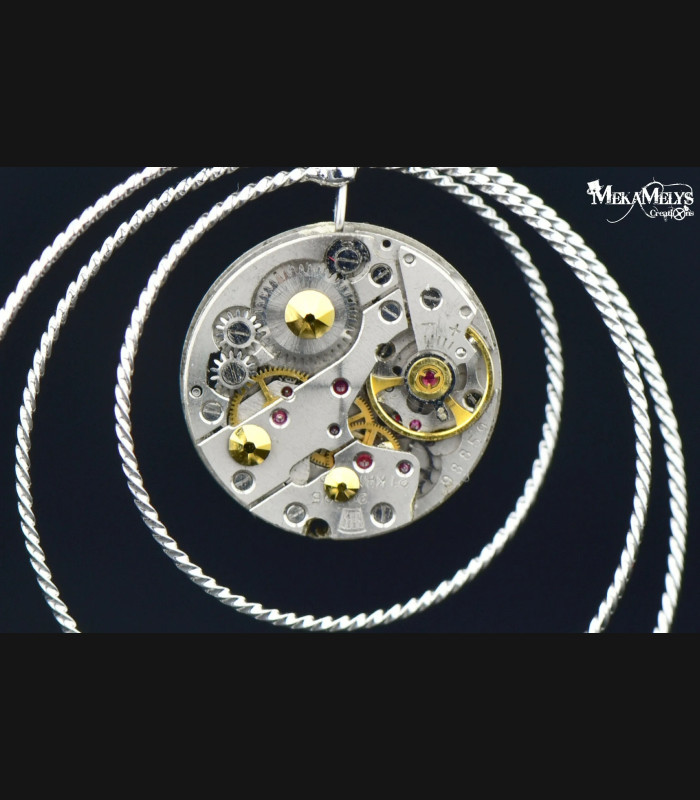 Boucles d'oreilles orignales steampunk Atomic