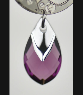 Boucles d'oreilles steampunk Moon Drop