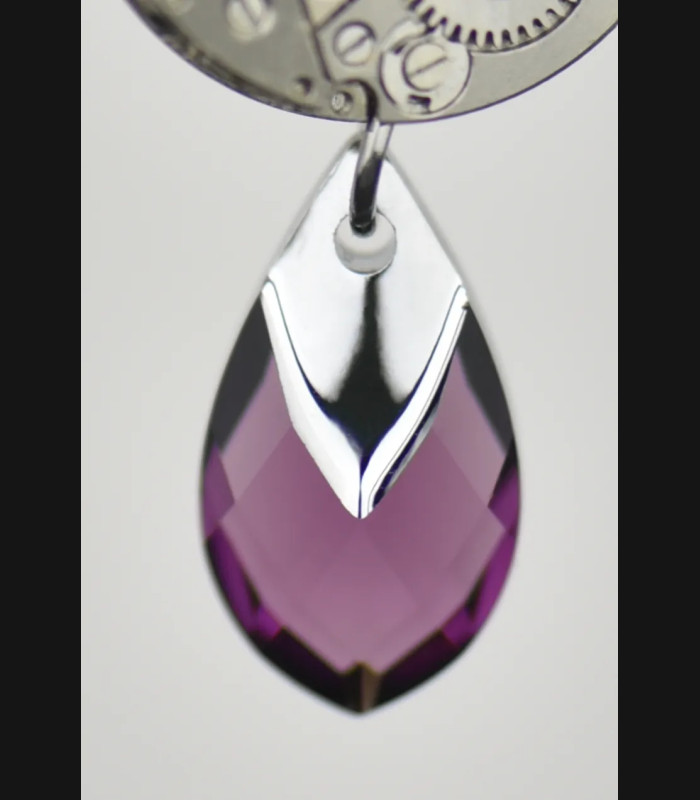 Boucles d'oreilles steampunk Moon Drop