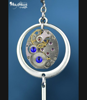 Boucles d'oreilles originales steampunk Pendulum