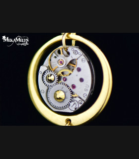 Boucles d'oreilles originales steampunk Pendulum