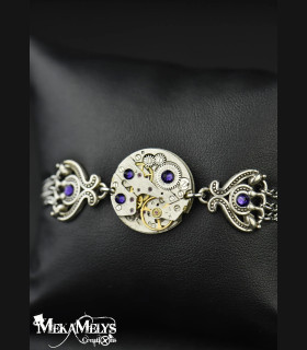 Bracelet Steampunk Nativis - Fait Main | MekaMelys