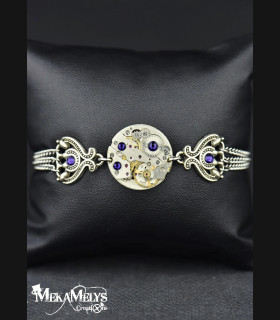 Bracelet Steampunk Nativis - Fait Main | MekaMelys