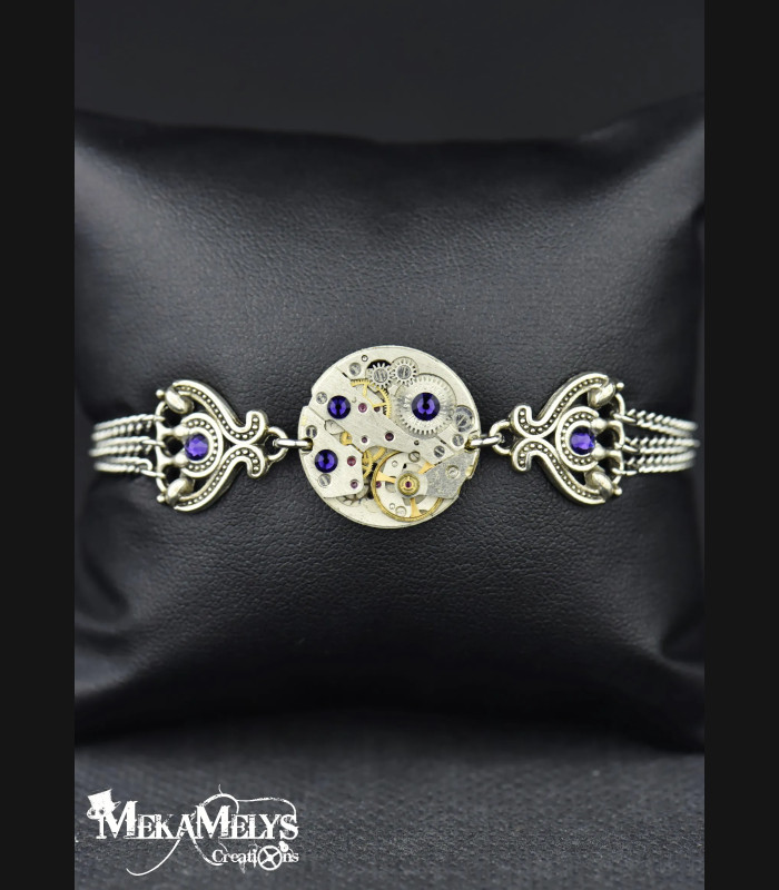 Bracelet Steampunk Nativis - Fait Main | MekaMelys