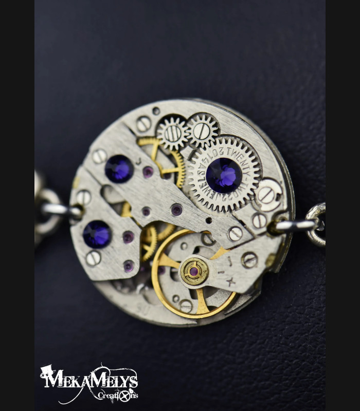 Bracelet Steampunk Nativis - Fait Main | MekaMelys