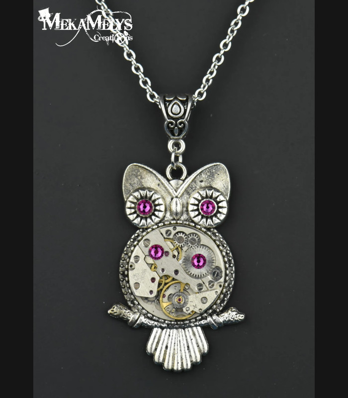 Collier Hibou Bubo