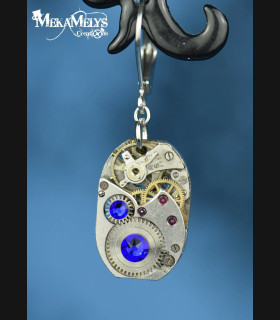 Boucles d'oreilles steampunk Simple minds