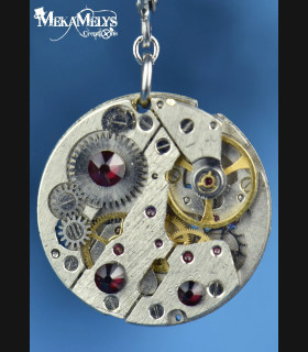 Boucles d'oreilles steampunk Simple minds