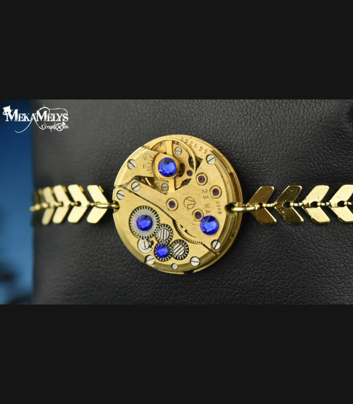 Bracelet steampunk Strelka Ultime Gold