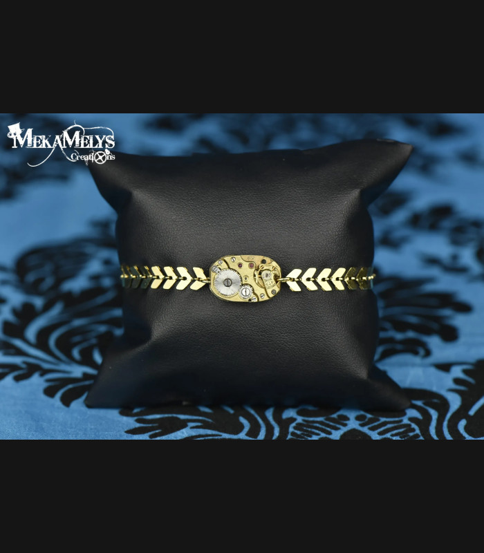 Bracelet steampunk Strelka Ultime Gold