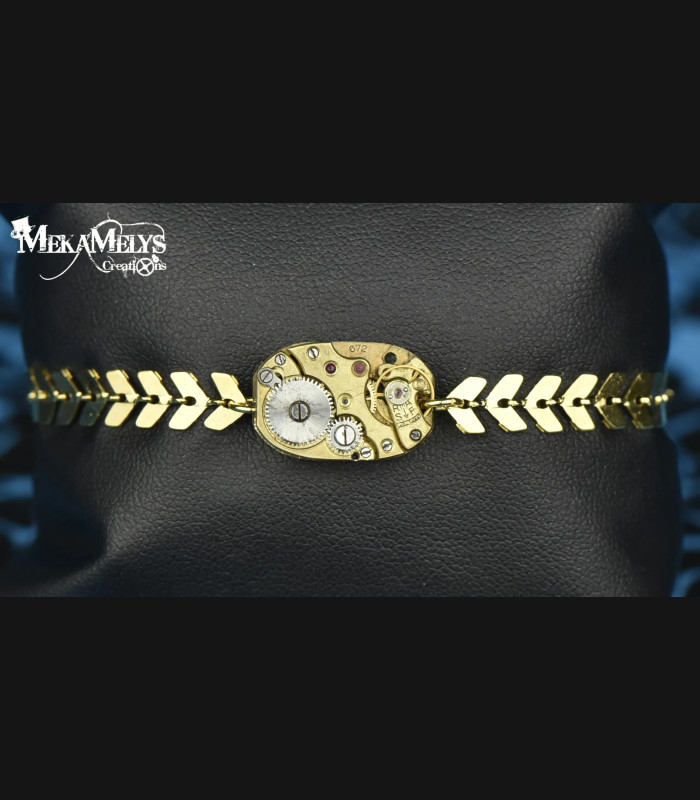 Bracelet steampunk Strelka Ultime Gold