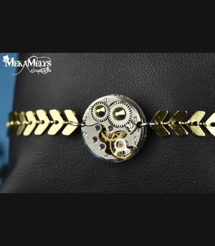 Bracelet steampunk Strelka Ultime Gold