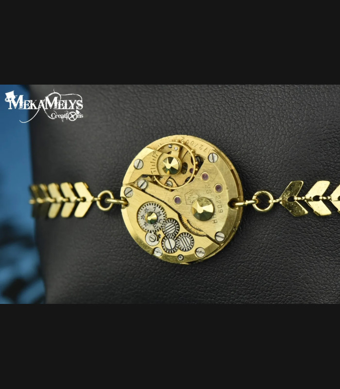 Bracelet steampunk Strelka Ultime Gold