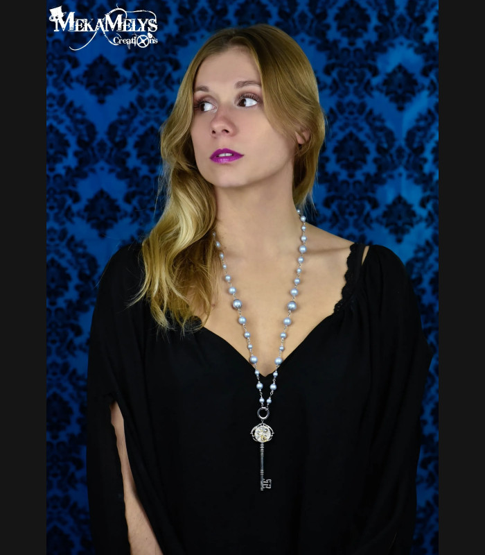 Collier Clé Temps pour elle