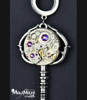 Collier Clé Temps pour elle