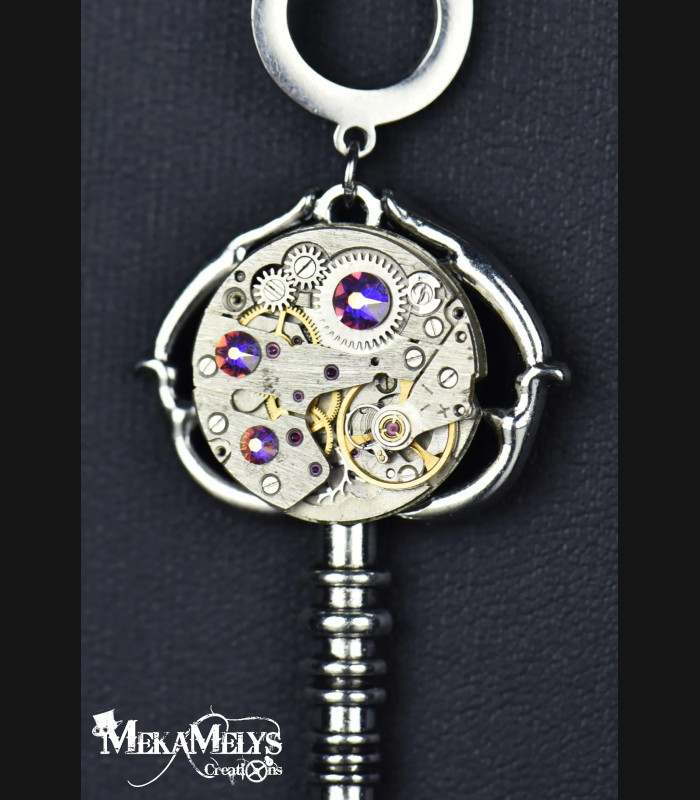 Collier Clé Temps pour elle