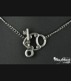 Collier Clé Temps pour elle