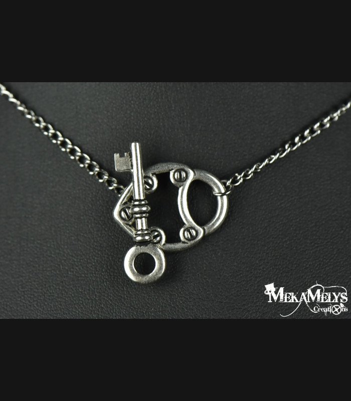 Collier Clé Temps pour elle