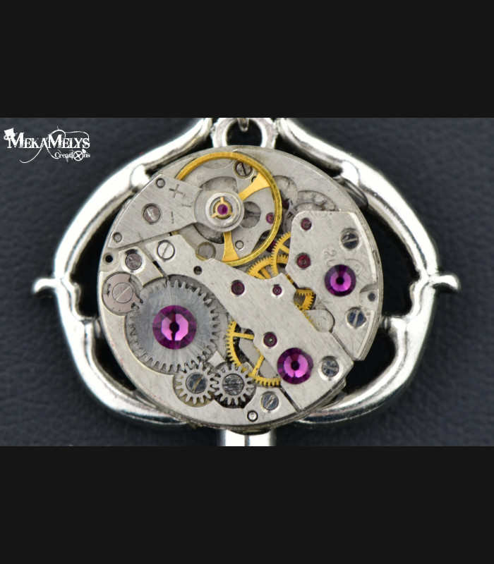 Collier Clé Temps pour elle