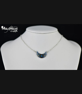 Collier Steampunk Luna - Bijou Artisanal | MekaMelys