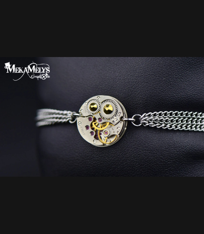 Bracelet steampunk Echo