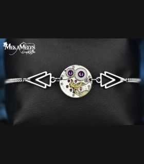 Bracelet Steampunk original Ostros | MekaMelys