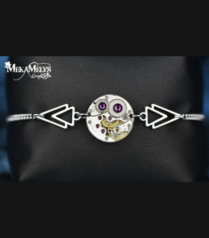 Bracelet Steampunk original Ostros | MekaMelys