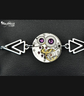 Bracelet Steampunk original Ostros | MekaMelys