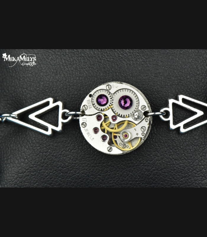 Bracelet Steampunk original Ostros | MekaMelys